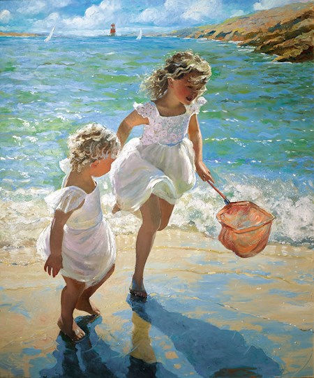 Carefree Happy Days by Sherree Valentine Daines - Canvas on Board